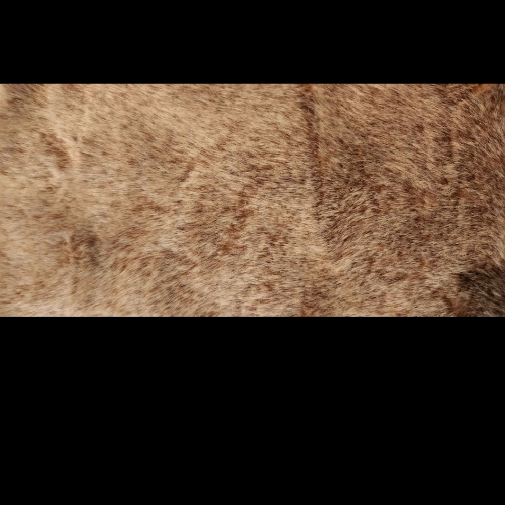 Restoration Hardware Faux Fur Computer Case 12" x 17" Super Soft - Picture 6 of 6